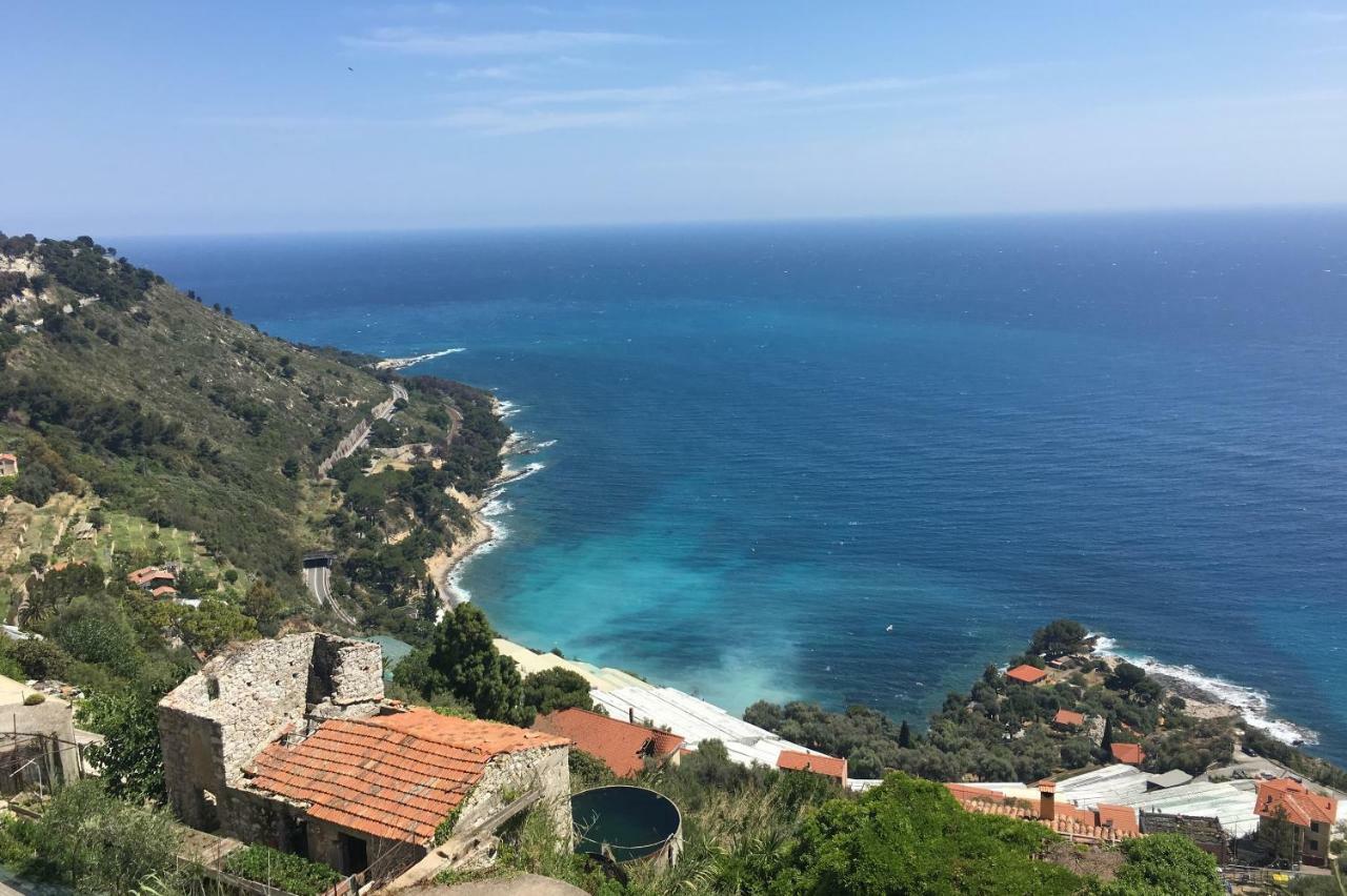 House In Grimaldi. Spectacular View Over The French Riviera! Grimaldi  Extérieur photo